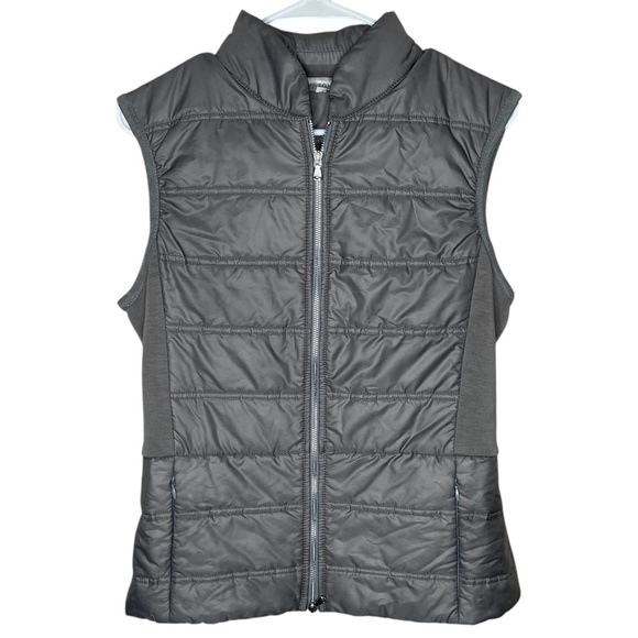 Anatomie Filipa Hooded Vest in Gray Size Medium Packable Viscose Blend - Picture 4 of 14